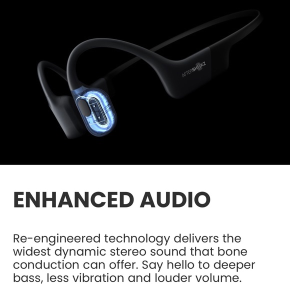 Aeroplex AfterShokz Bone Conduction Head Phones. - Picture 4 of 8